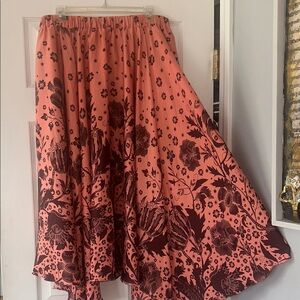 Exclusively Florence Balducci for Anthropologie Floral & Flowing Skirt
Sz Large
